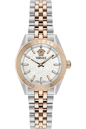 VERSACE Uhr - Analoge Quarzuhr Timeless.v-Code (Wc-8I) - Gr. unisize - in Rosa - für Damen