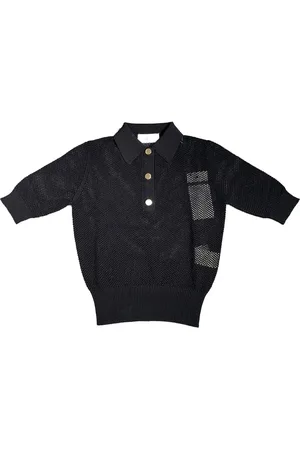 Sportmax Cropped Meshshirt - Größe L