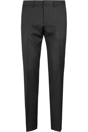 HUGO BOSS Slim-Fit Wool Serge Trousers With Tailored Design - Größe 48