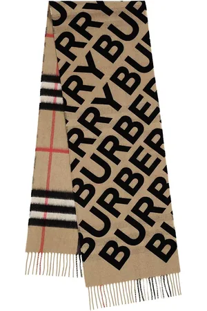Burberry Tücher & Schals - Giant Check Cashmere Scarf - Gr. unisize - in - für Damen