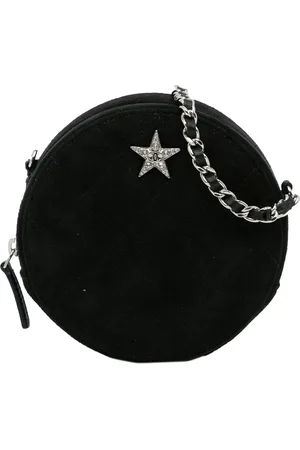 CHANEL Clutches - 2019 Suede Cocostellar Round Clutch on Chain - Gr. unisize - in - für Damen