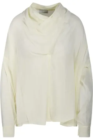 FORTE FORTE Crossover Neck Shirt - Größe 1
