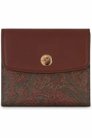 Etro Portemonnaie - portafoglio 11,5x10,5 brown - Gr. unisize - in - für Damen
