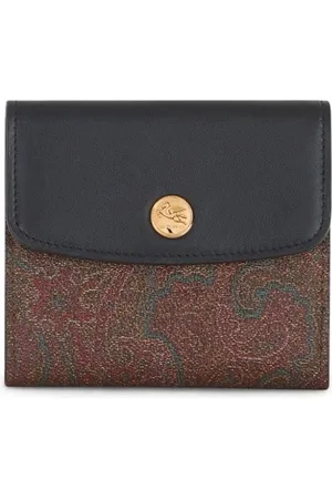 Etro Portemonnaie - portafoglio 11,5x10,5 brown - Gr. unisize - in - für Damen