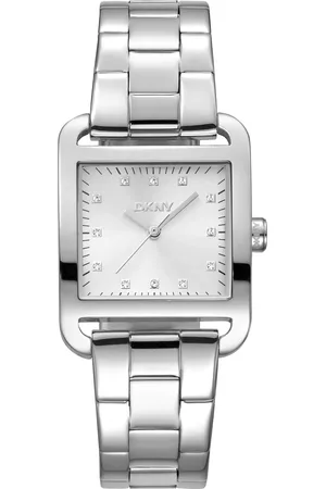DKNY Uhr - Quarzuhr City Midi - Gr. unisize - in Silber - für Damen