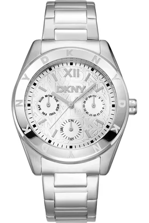 DKNY Uhr - Quarzuhr Chambers Multi Sport - Gr. unisize - in Silber - für Damen