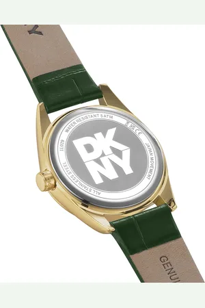 DKNY Uhr - Quarzuhr Nolita Midi - Gr. unisize - in Dunkelgrün - für Damen