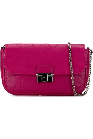 Dior Portemonnaie - 2014 Calfskin Cannage Diorling Wallet on Chain - Gr. unisize - in - für Damen