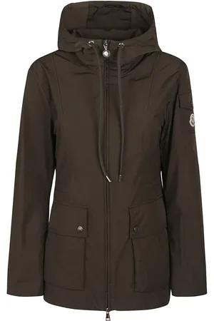 Moncler Leandro Short Parka Green - Größe 2