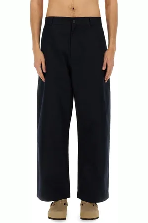 STUDIO NICHOLSON Relaxed Fit Wide Leg Slim Curved Pants - Größe L