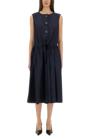 Patou Button Midi Dress - Größe 36