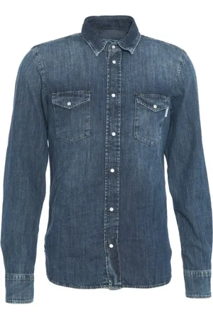 GRIFONI Denim shirt - Größe IT 48