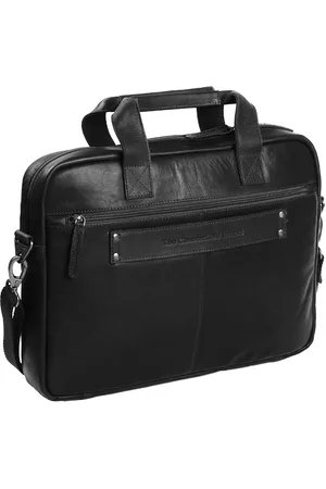 Chesterfield Businesstaschen & Reisegepäck - Calvi Schwarze Leder Laptop - Gr. unisize - in - für Damen