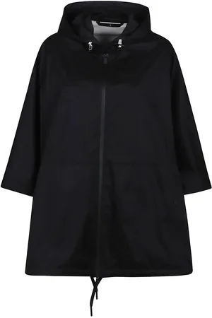Moncler Vorassay Cape Black - Größe ONE SIZE