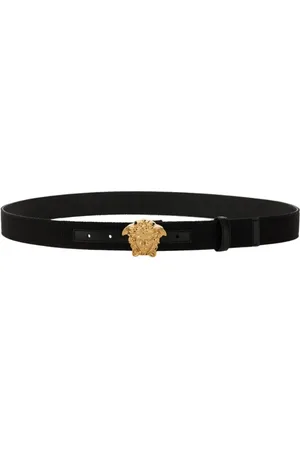VERSACE Gürtel - "Jellyfish" Calf Leather Belt - Gr. 100 - in - für Damen