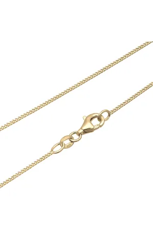 Elli Halsketten - Halskette Frangipani Blüte Diamant (0.03 ct) 925 S - Gr. unisize - in - für Damen