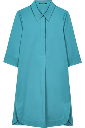 Luisa Cerano Gabardine-Hemdblusenkleid - Größe 36