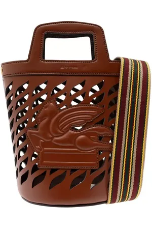Etro Beuteltaschen - Brown Bucket Bag - Gr. unisize - in - für Damen
