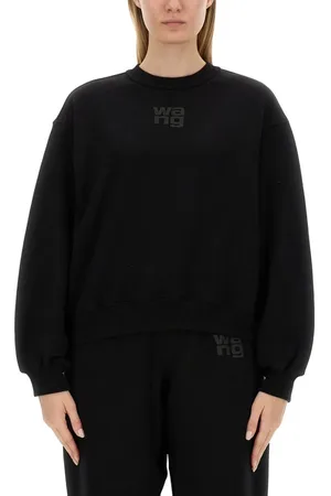 Alexander Wang Crew Neck Sweatshirt With Subtle Branding - Größe L