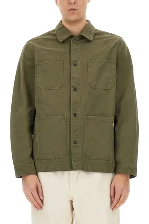 Woolrich Button-Up Cotton Shirt - Größe L