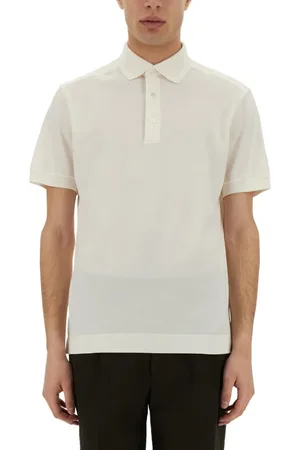 Ermenegildo Zegna Regular Fit Piquet Polo In Cotton - Größe 48