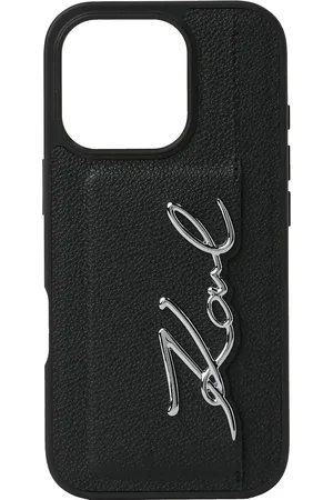 Karl Lagerfeld Laptoptaschen - KARL SIGNATURE SCHUTZHÜLLE FÜR IPHONE 16 PRO - Gr. unisize - in - für Damen