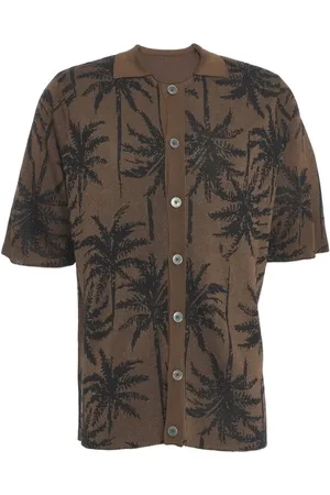 AMARANTO Knit shirt with pattern - Größe L