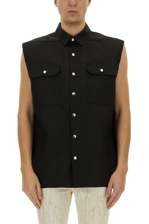 Rick Owens "Jumbo" Sleeveless Outershirt - Größe 48