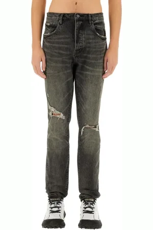 Purple Brand Distressed Grey Skinny Jeans - Größe 30