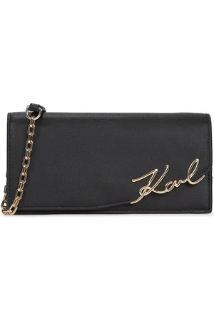 Karl Lagerfeld Portemonnaie - K/SIGNATURE PORTEMONNAIE ZUM UMHÄNGEN - Gr. unisize - in - für Damen