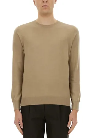Ermenegildo Zegna Cashmere And Silk Blend Lightweight Polo - Größe 48