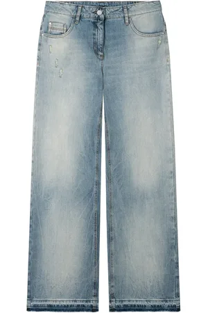 Luisa Cerano Rigid-Wideleg-Denim - Größe 36