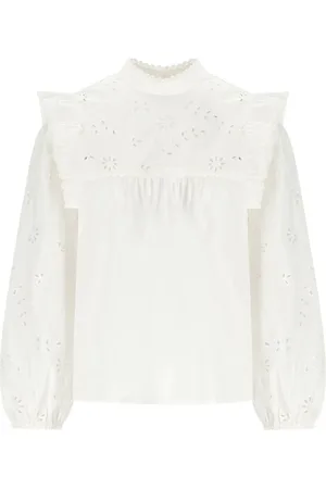 Max Mara Weekend Taddeo White Blouse White - Größe M