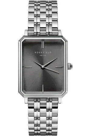 ROSEFIELD Uhr - Damenuhr Octagon - Gr. unisize - in Grau - für Damen