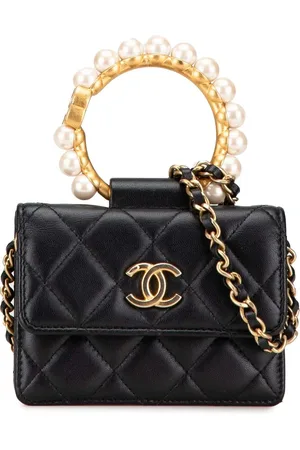 CHANEL Clutches - Quilted Lambskin Pearl Crown Clutch On Chain - Gr. unisize - in - für Damen