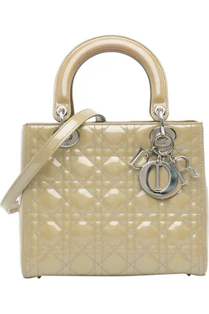 Dior Crossbody Bags - 2014 Medium Patent Cannage Lady Dior - Gr. unisize - in - für Damen
