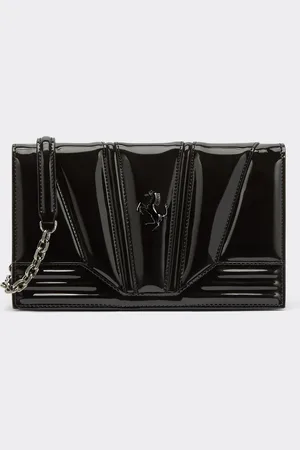 FERRARI GT Bag aus Lackleder mit Kette