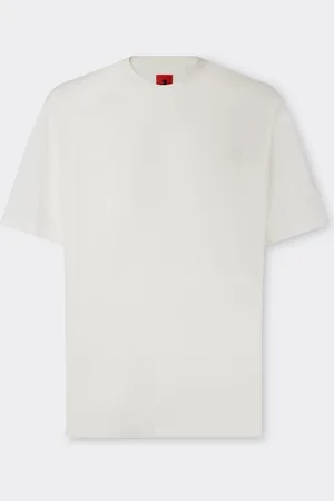 FERRARI T-Shirt aus Baumwolle mit -Maxilogo
