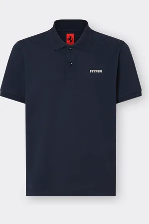 FERRARI Poloshirt aus Baumwolle mit -Logo