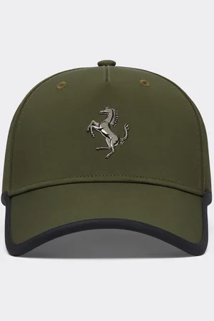 FERRARI Baseballkappe mit tänzelndem Pferd aus Metall