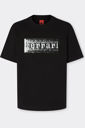 FERRARI T-Shirt mit -Logo-Grafik