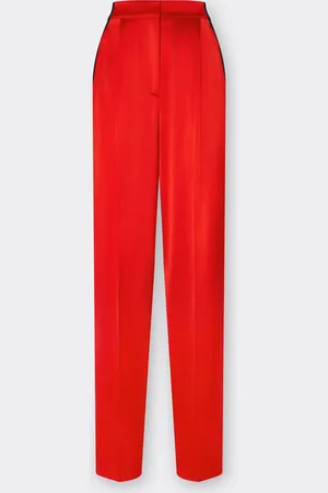 FERRARI Chino-Hose aus Satin-Stretch-Twill