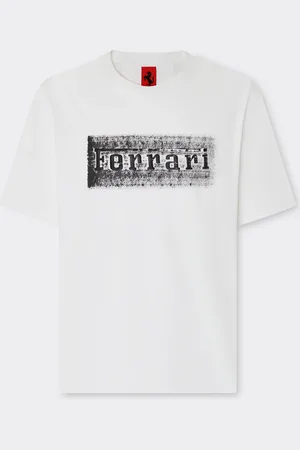 FERRARI T-Shirt mit -Logo-Grafik