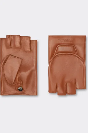 FERRARI Fingerlose Handschuhe aus Nappaleder