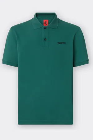 FERRARI Poloshirt aus Baumwolle mit -Logo