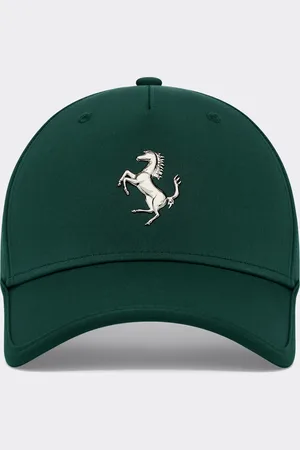 FERRARI Baseballkappe mit tänzelndem Pferd aus Metall