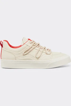 FERRARI Trainer aus genarbtem Leder