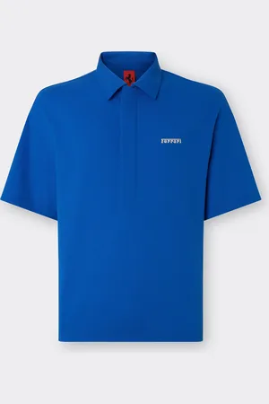 FERRARI Poloshirt aus Bio-Baumwolle mit -Logo