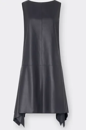 FERRARI Midikleid aus Nappaleder