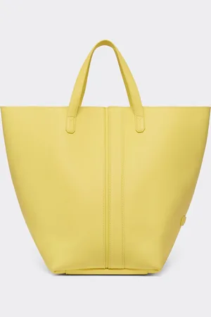FERRARI Tote Tasche aus glattem Nappaleder